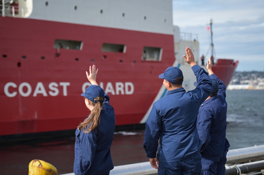 Coast Guard Cutter Healy departs Seattle to resume Arctic Operations