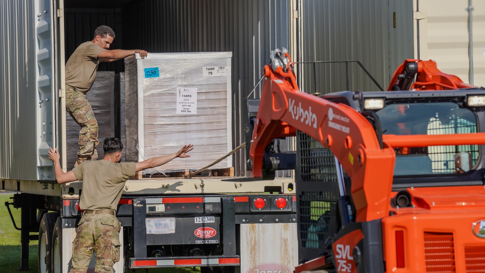 FEMA Distributes Water, Meals and Tarps in Lowndes County, Georgia