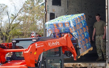 FEMA Distributes Water, Meals and Tarps in Lowndes County, Georgia