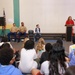 CLB-22 Participates in an Adopt-A-School Event