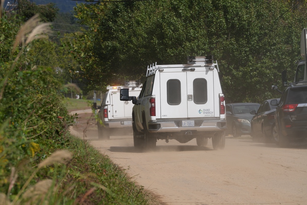 FEMA Responds to Hurricane Helene Damage in Swannanoa, North Carolina