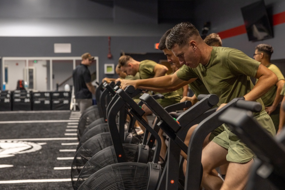 CLB-22 Conducts Physical Training and Conditioning at 2nd MLG Human Performance Center