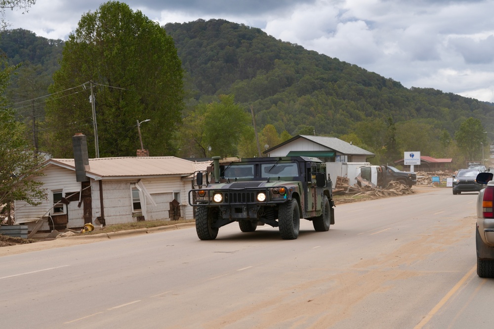 FEMA Responds to Hurricane Helene Damage in Swannanoa, North Carolina