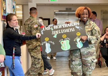 Munson Army Health Center Lab excels during national inspection