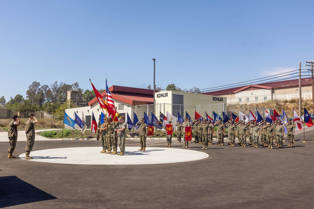 I MIG Battle Colors Rededication Ceremony