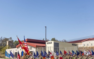 I MIG Battle Colors Rededication Ceremony