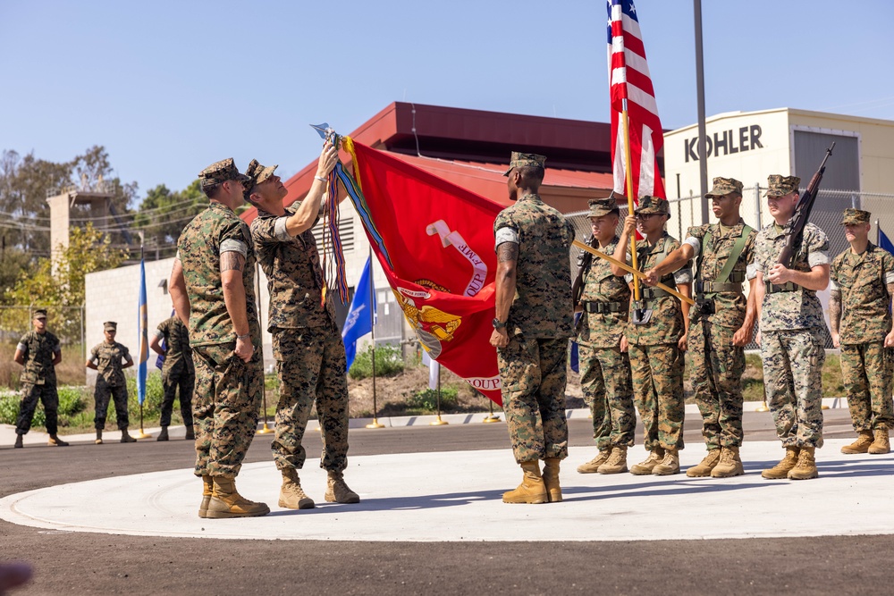 I MIG Battle Colors Rededication Ceremony