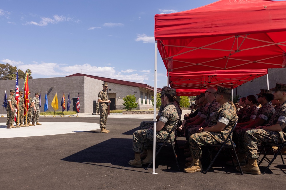 I MIG Battle Colors Rededication Ceremony