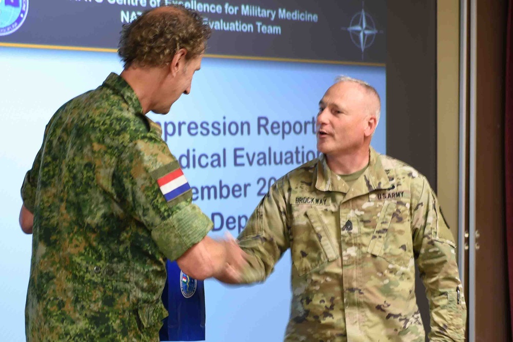 EACH plays key role in NATO Medical Evaluation Course