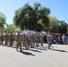 Fort McCoy Garrison Commander leads Army Band in Cranfest Parade