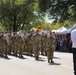 Fort McCoy Garrison Commander leads Army Band in Cranfest Parade