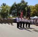 Fort McCoy Garrison Commander leads Army Band in Cranfest Parade