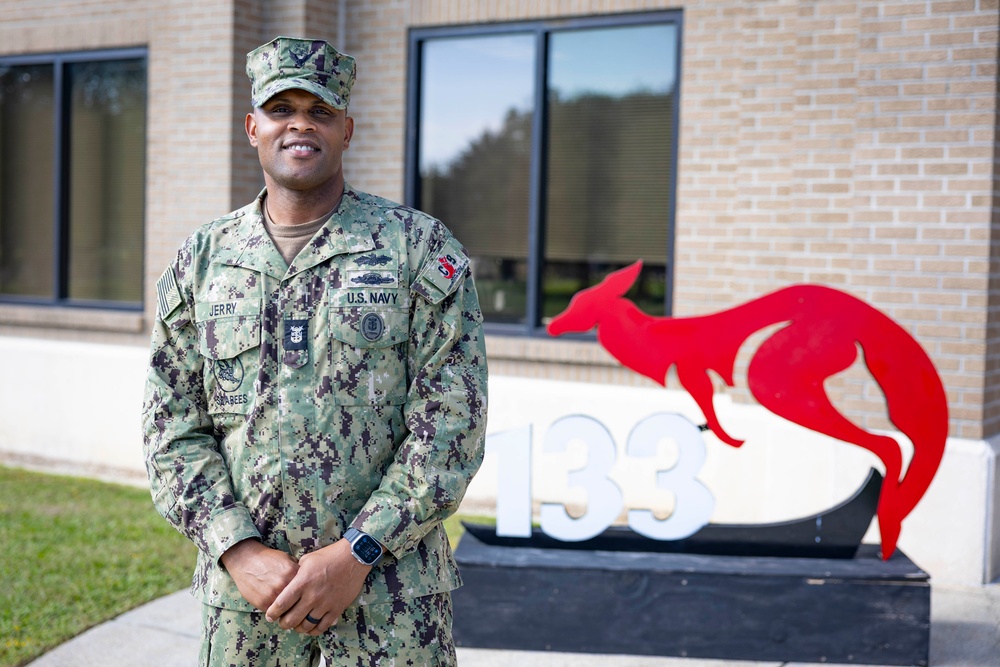 Master Chief Jerry Awarded MCPON Delbert D. Black Leadership Award