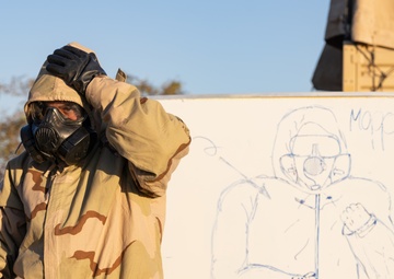 GAS! GAS! GAS! 1st Armored Division Soldiers Conduct CBRN Training