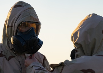 GAS! GAS! GAS! 1st Armored Division Soldiers Conduct CBRN Training