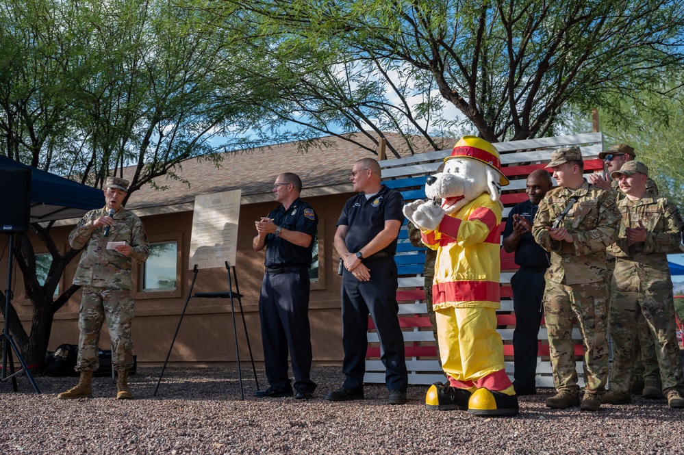 Davis-Monthan kicks off Fire Prevention Week 2024: ‘Smoke Alarms: Make Them Work for You!’