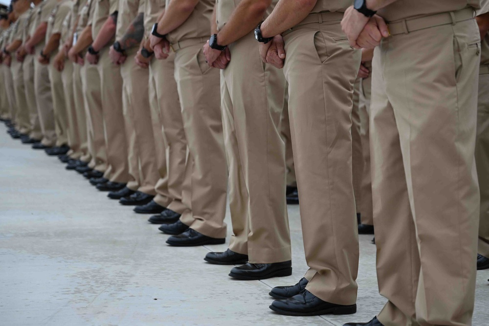 Naval Special Warfare Group 1 Hosts Chief Petty Officer Pinning Ceremony