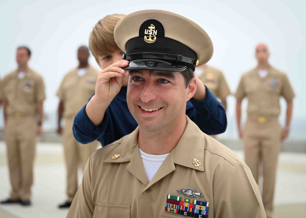 Naval Special Warfare Group 1 Hosts Chief Petty Officer Pinning Ceremony