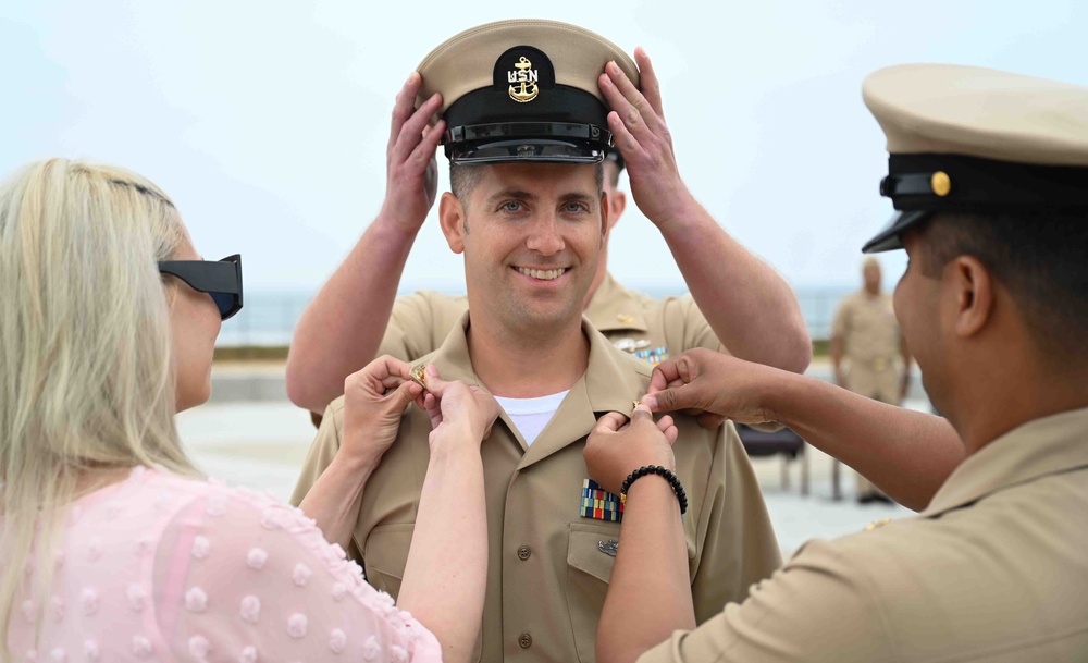 Naval Special Warfare Group 1 Hosts Chief Petty Officer Pinning Ceremony