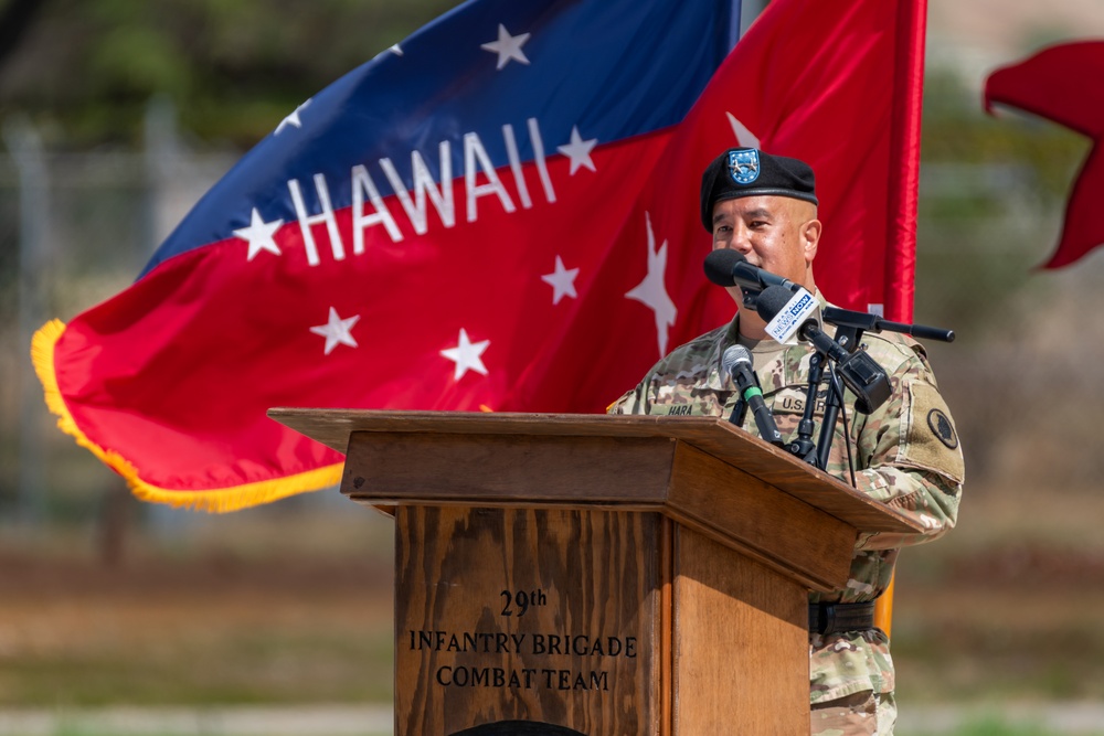 Maj. Gen. Stephen F. Logan becomes the 22nd Adjutant General for the State of Hawaii