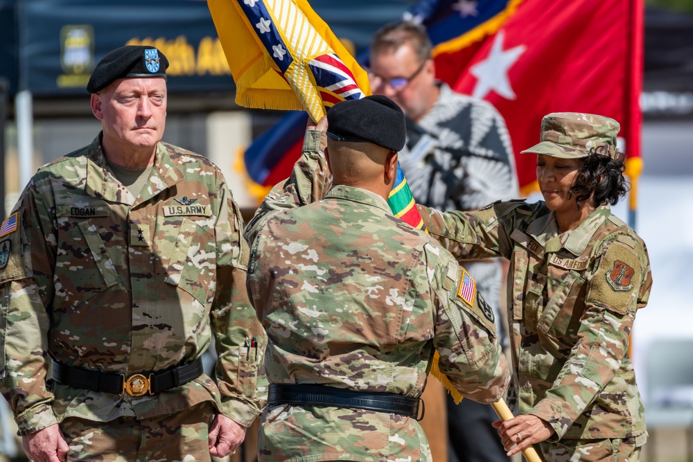 Maj. Gen. Stephen F. Logan becomes the 22nd Adjutant General for the State of Hawaii