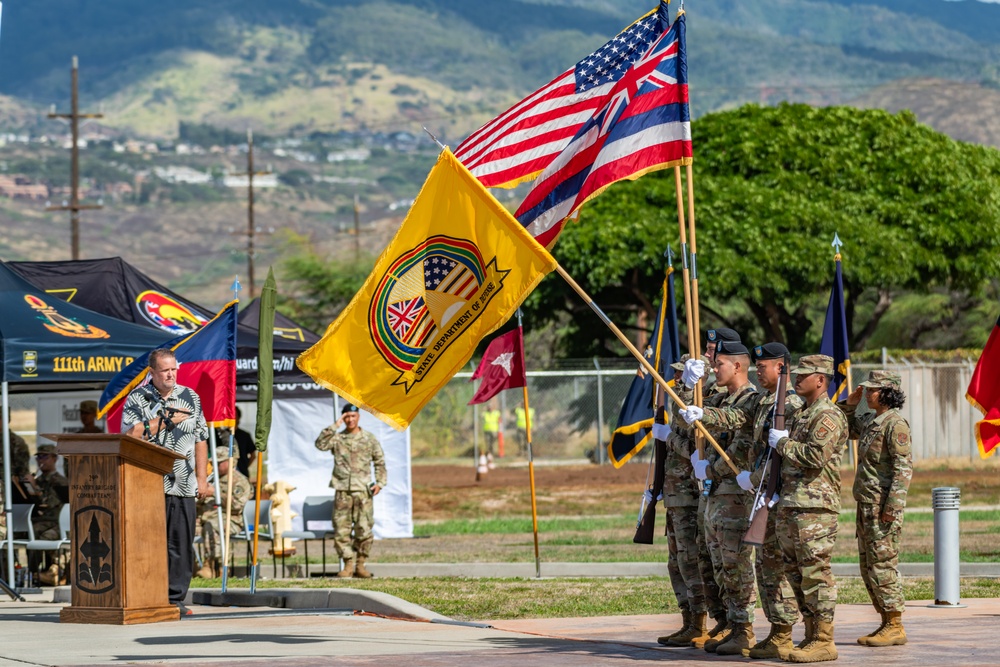 Maj. Gen. Stephen F. Logan becomes the 22nd Adjutant General for the State of Hawaii