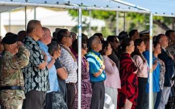 Maj. Gen. Stephen F. Logan becomes the 22nd Adjutant General for the State of Hawaii