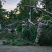 Georgia National Guard Soldiers conduct road clearing operations in Augusta post Hurricane Helene