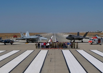 Naval Air Station Lemoore Holds Ribbon Cutting Ceremony for Runway Upgrades