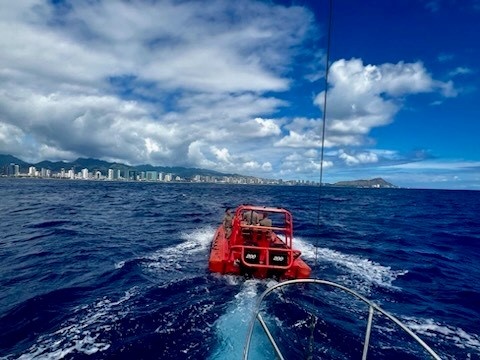 8th TSC Mariners rescue distressed sailboat near Honolulu