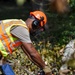 169th Civil Engineer Squadron clears trees after Helene