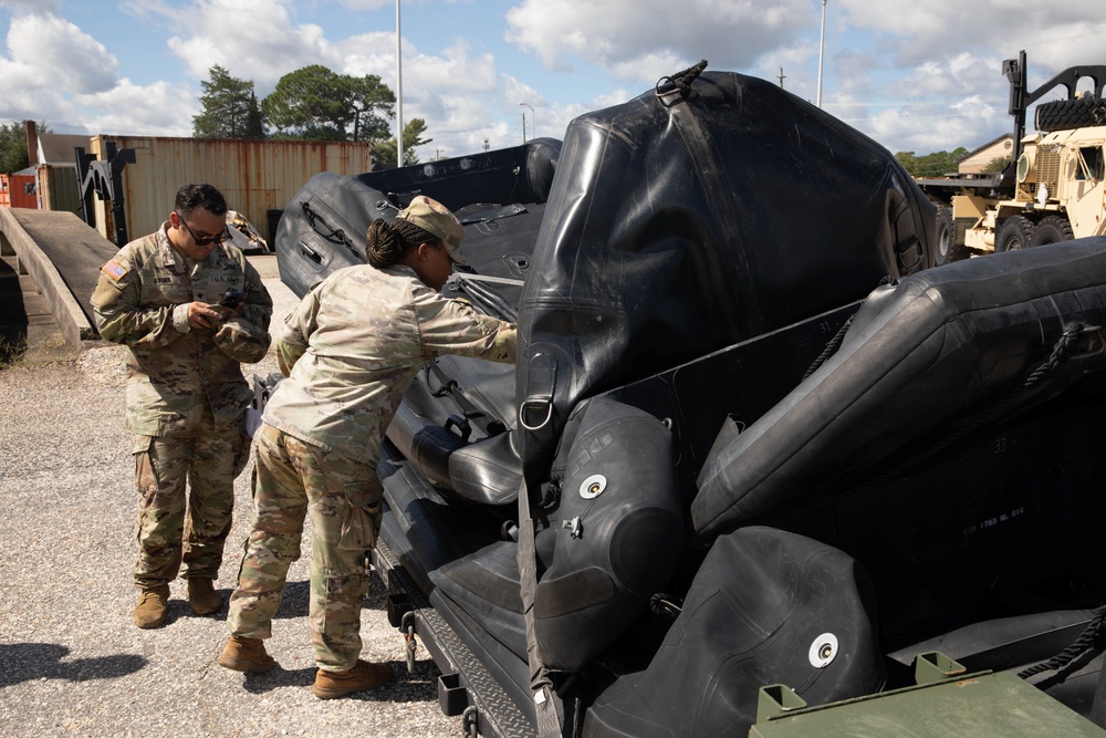 U.S. Soldiers assist civil authorities during Hurricane Helene