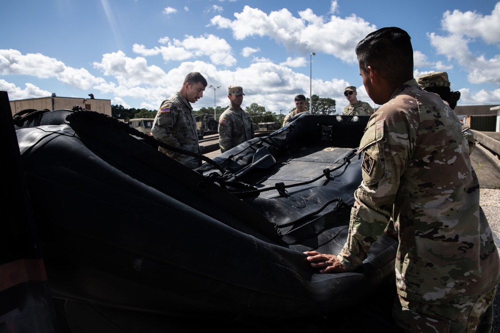 U.S. Soldiers assist civil authorities during Hurricane Helene