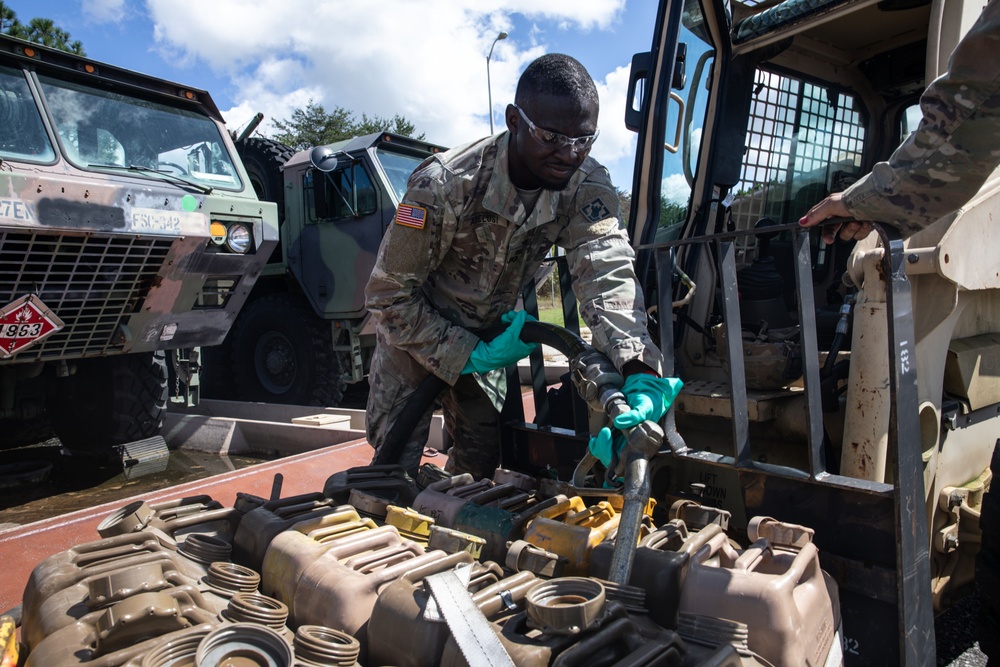 U.S. Soldiers assist civil authorities during Hurricane Helene