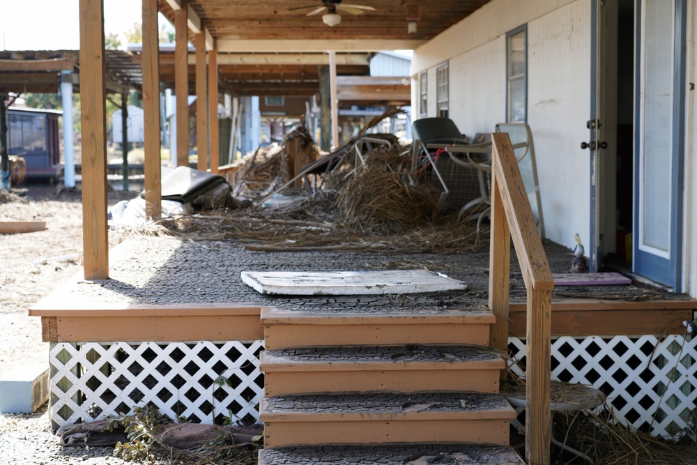 FEMA Evaluates Hurricane Helene Damage in Suwannee, Florida