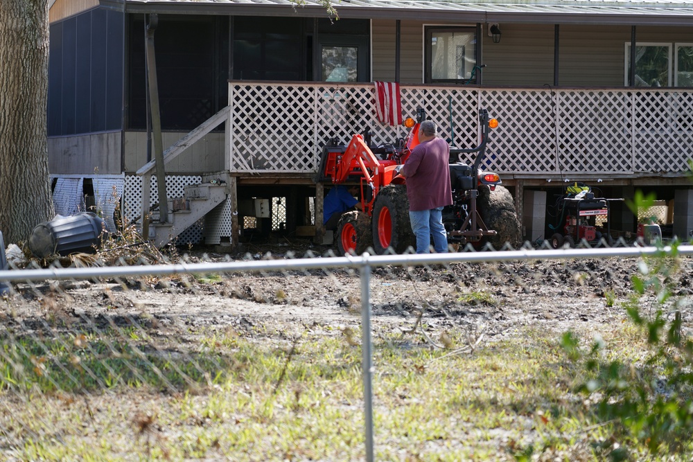 FEMA Evaluates Hurricane Helene Damage in Suwannee, Florida