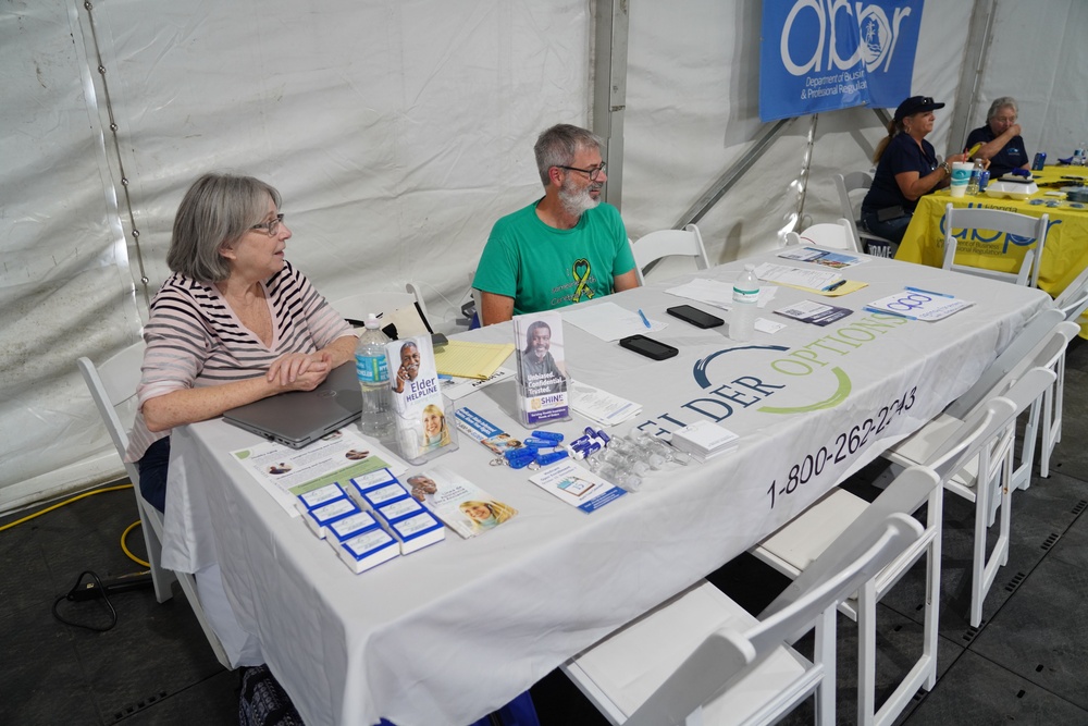 FEMA Disaster Survivor Assistance Teams Sets Up Multi-Agency Resource Center in Suwannee, Florida