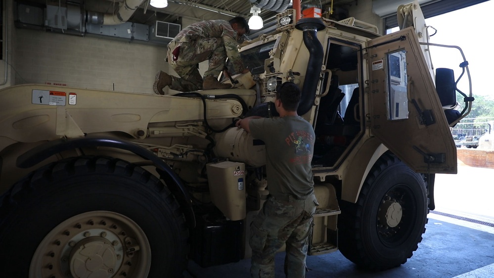 U.S. Soldiers assist civil authorities during Hurricane Helene