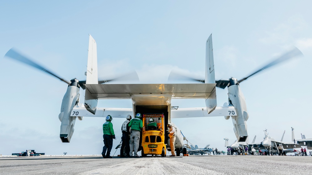 USS George Washington Conducts Flight Operations