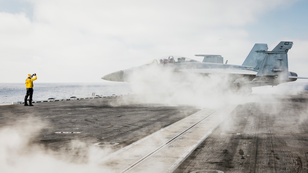 USS George Washington Conducts Flight Operations
