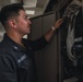 USS George Washington Sailors troubleshoot equipment