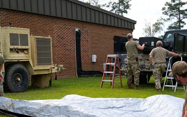 165th JISCC supports critical Hurricane Helene response and recovery efforts in Augusta