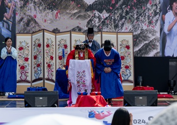 Team Osan participates in 21st ROK-US Cultural Festival