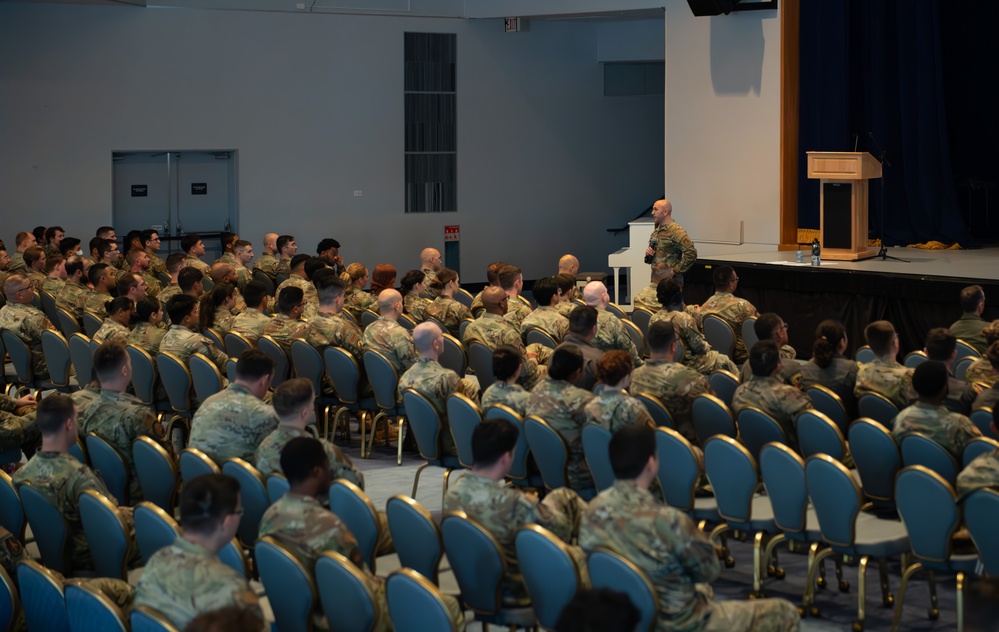 374 AW command team host first all-call