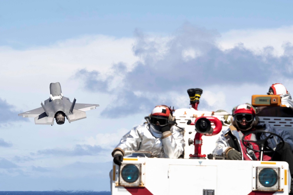 Boxer Conducts Flight Deck Operations