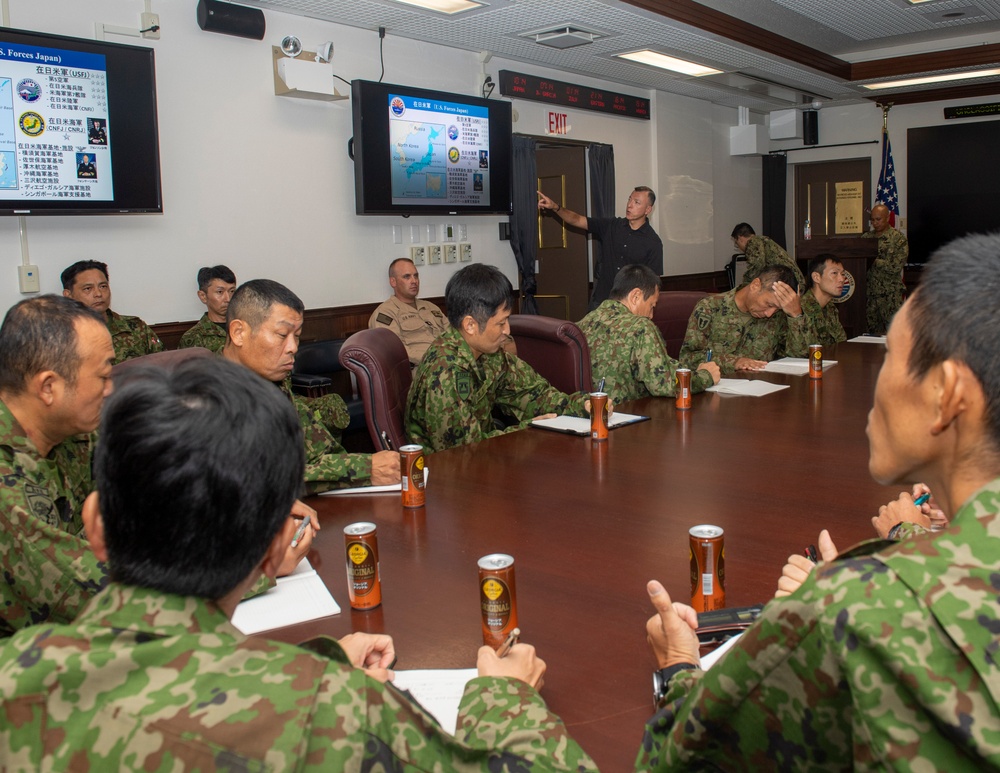 JGSDF Visits CFAS