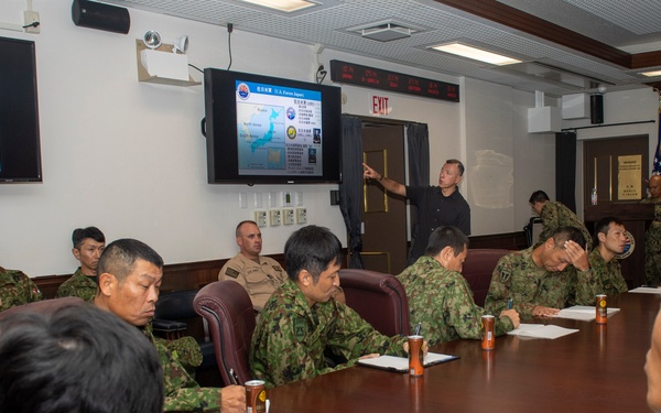 JGSDF Visits CFAS