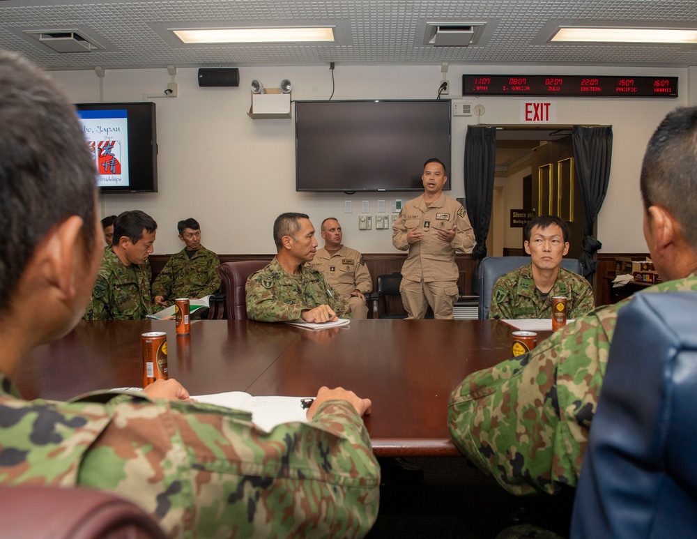 JGSDF Visits CFAS