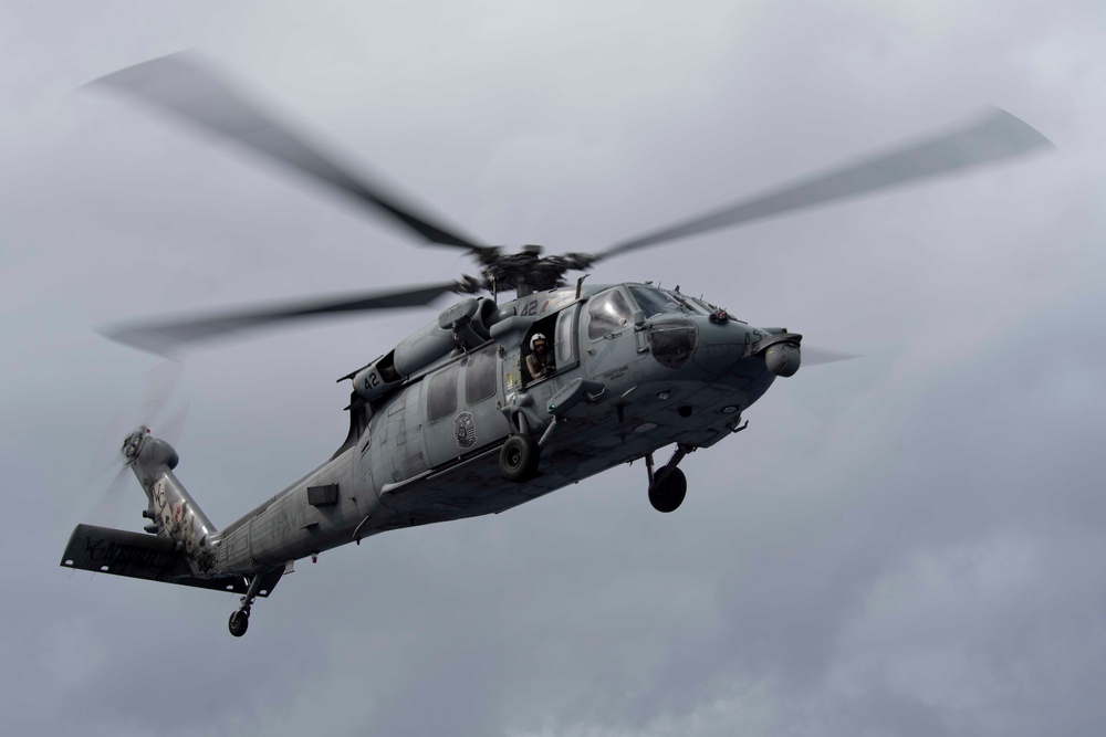 Boxer Conducts Flight Deck Operations