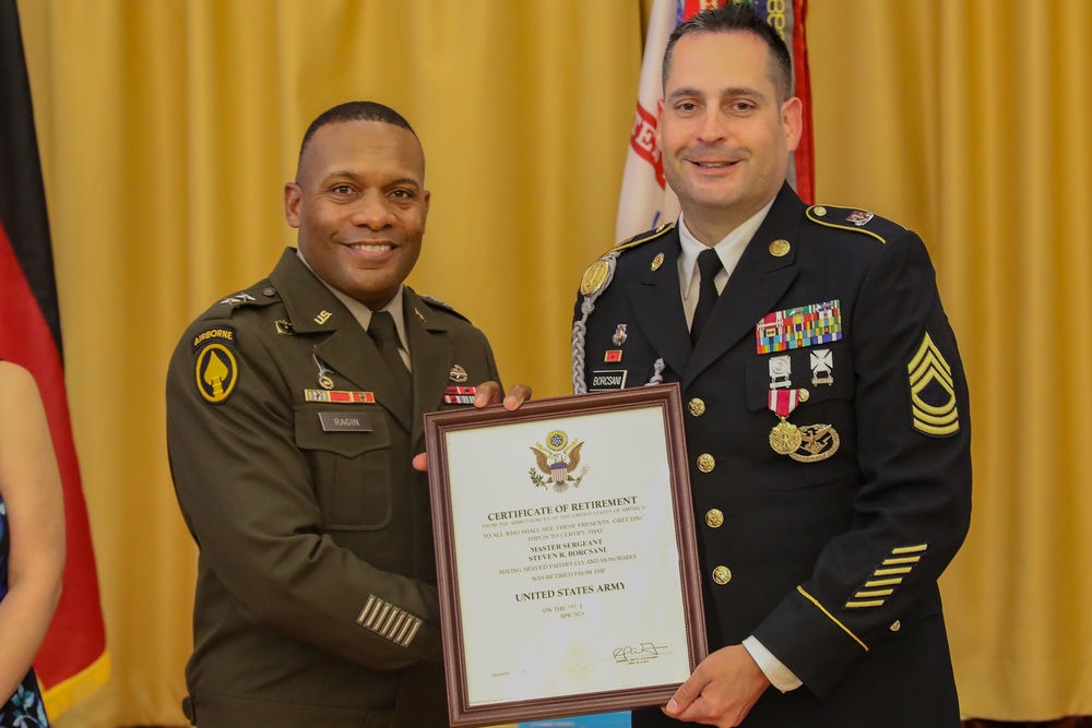 21st Theater Sustainment Command hosts Quarterly Retirement Ceremony